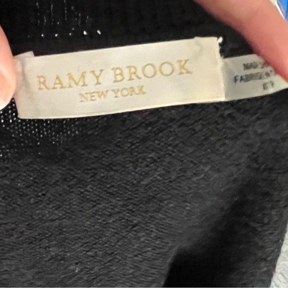 Merino wool Ramy Brook cold shoulder studded sweater - Picture 6 of 7
